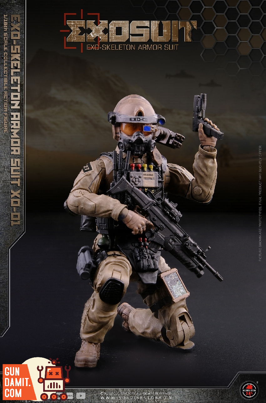 Soldier Story 1/18 SSE001 EXO-Skeleton Armor Suit XO-01 | GunDamit.com