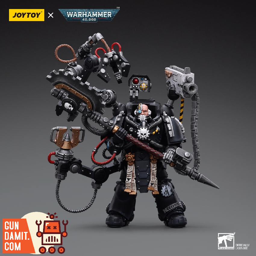 JoyToy Source 1/18 Warhammer 40K Iron Hands lron Father Feirros