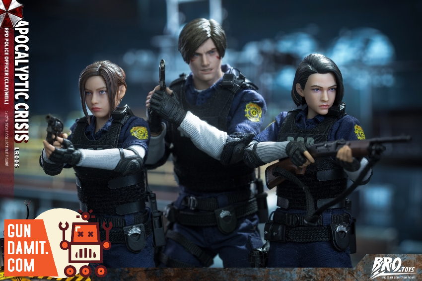 BroToys 1/12 LR006 RPD Police Clay & Neil Set of 2 | GunDamit.com