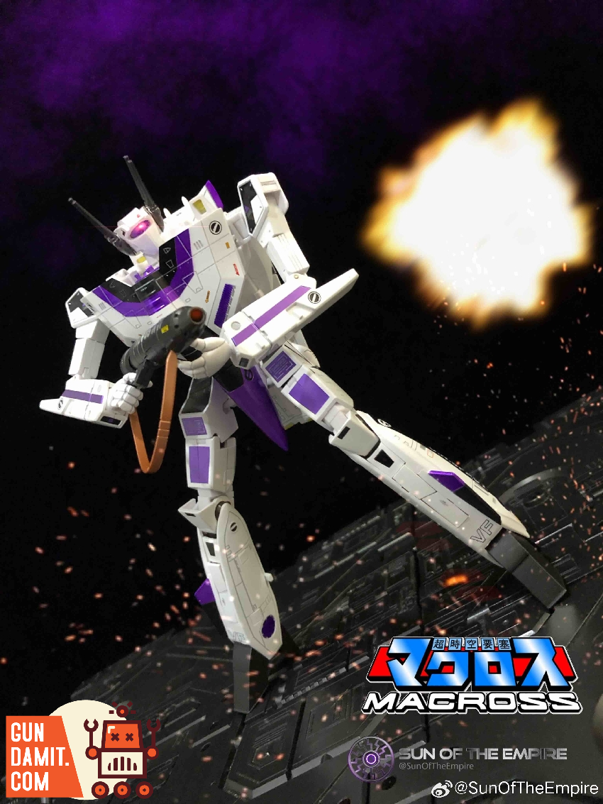 KitzConcept 1/72 Macross VF-1S God of Flame Purple Limited