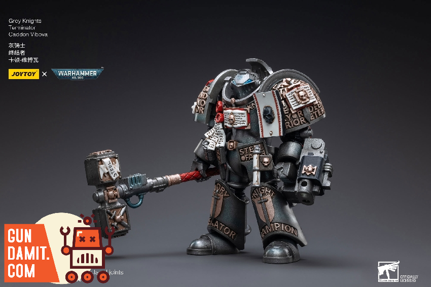 海外最新 1/18 Source JoyToy Warhammer Nemesis Knights Grey 40K ミリタリー