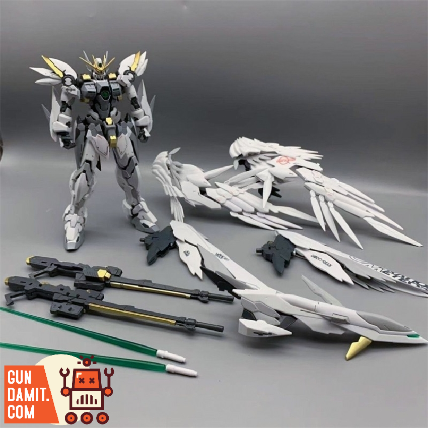 【まーれ】WING GUNDAM  WHITE PRELUDE Mega Review GFFMC Wing Gundam Snow White Prelude – GUNJAP