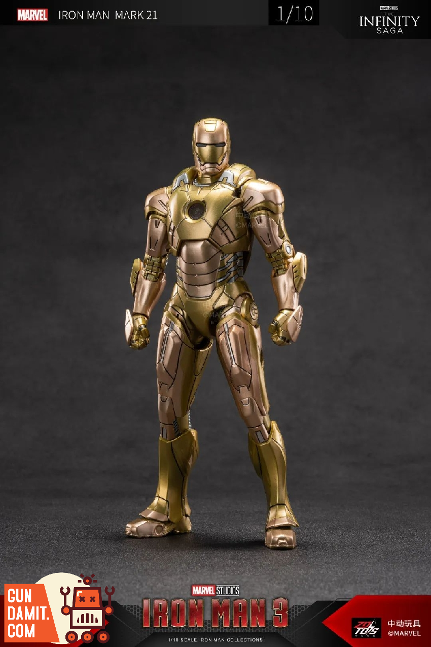 ZT Toys Marvel Licensed 1/10 Iron Man Mark21 Midas - GunDamit Store