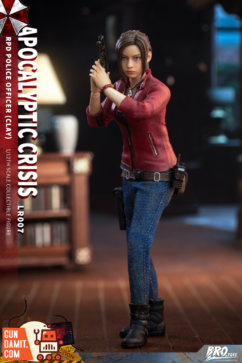 BroToys 1/12 LR007 RPD Police Officer Clay Figure | GunDamit.com