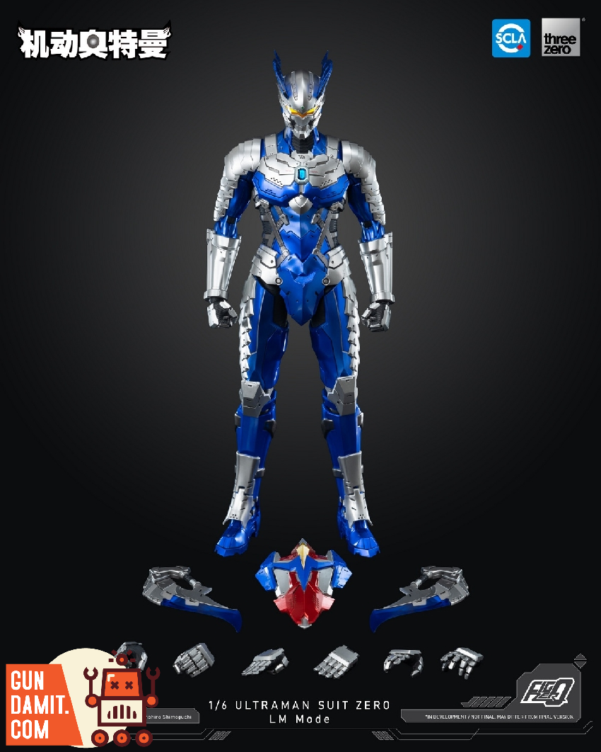 Threezero 1/6 FigZero Ultraman Suit Zero LM Mode | GunDamit.com