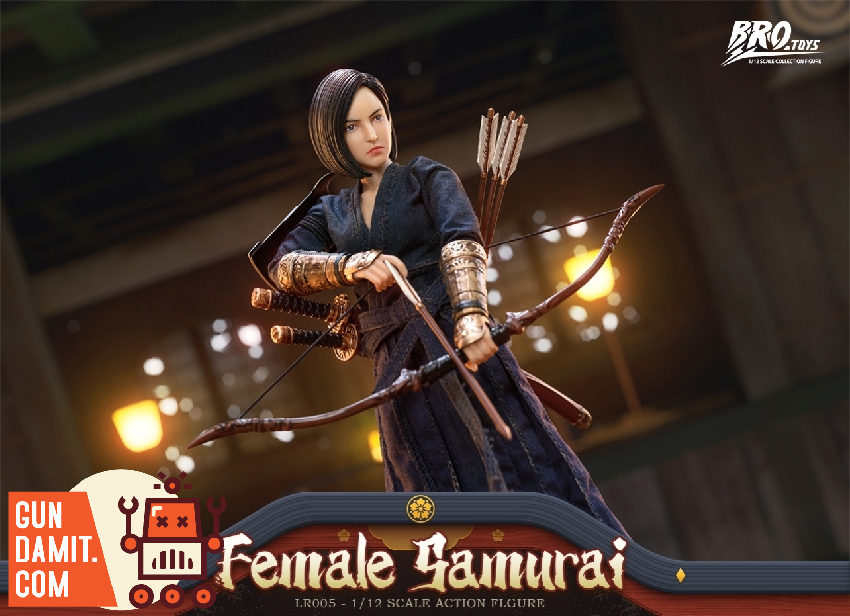 Brotoys 1/12 LR005 Female Samurai - GunDamit Store