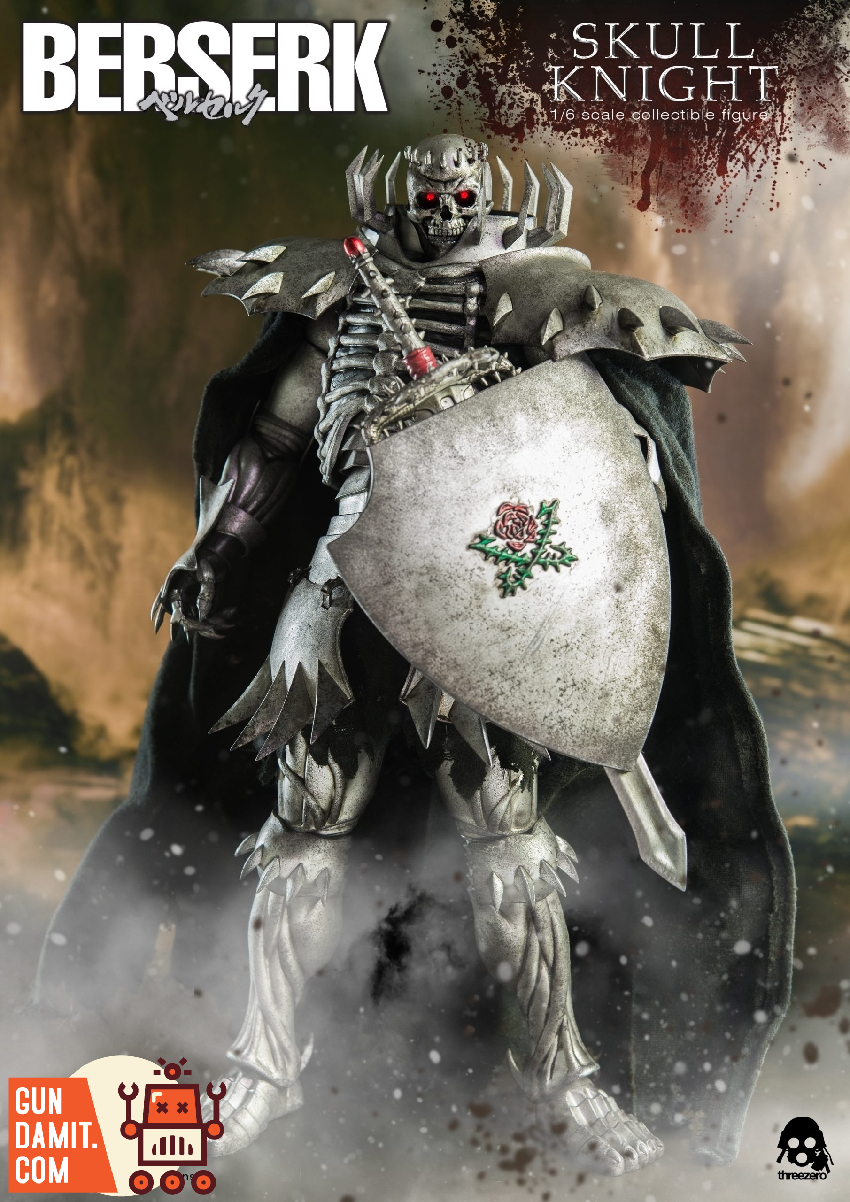 Threezero 1/6 Berserk Skull Knight Exclusive Figure | GunDamit.com