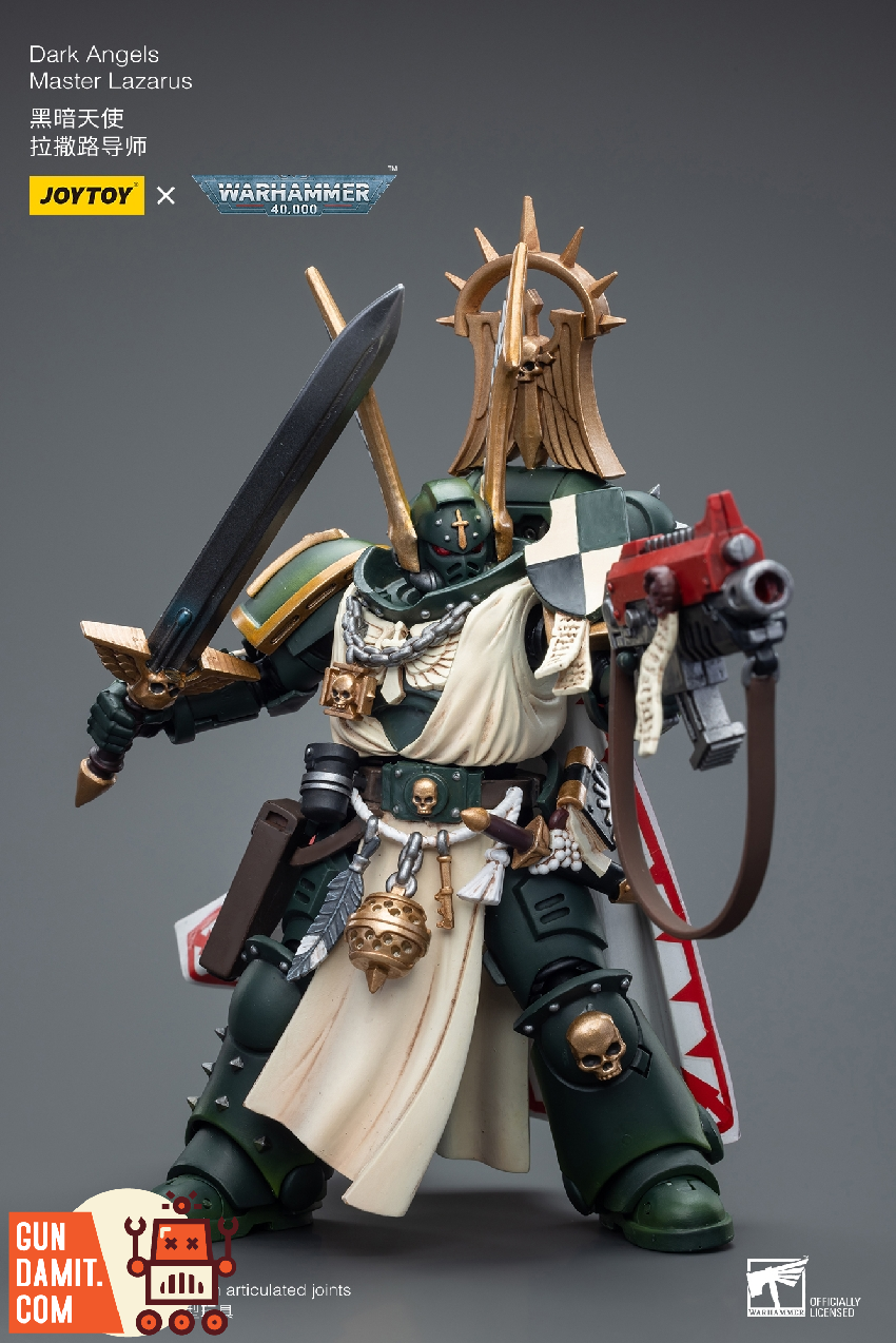 JOYTOY ウォーハンマー40K Master Lazarus JoyToy Warhammer 40k Dark Angels Master Lazarus