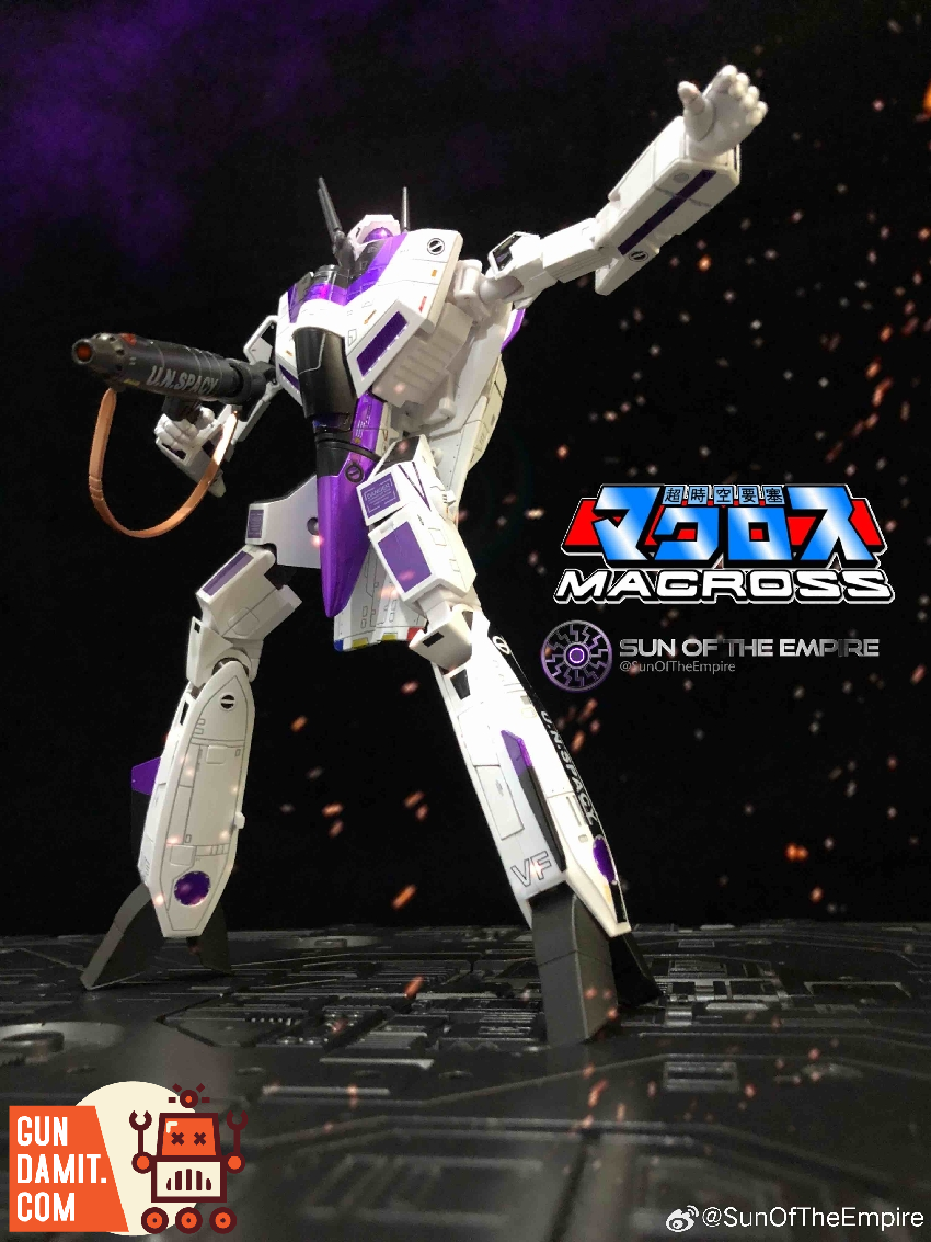 KitzConcept 1/72 Macross VF-1S God of Flame Purple Limited