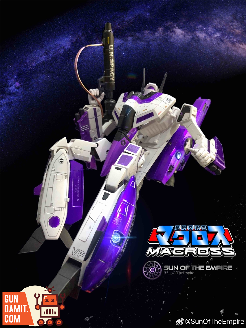 KitzConcept 1/72 Macross VF-1S God of Flame Purple Limited