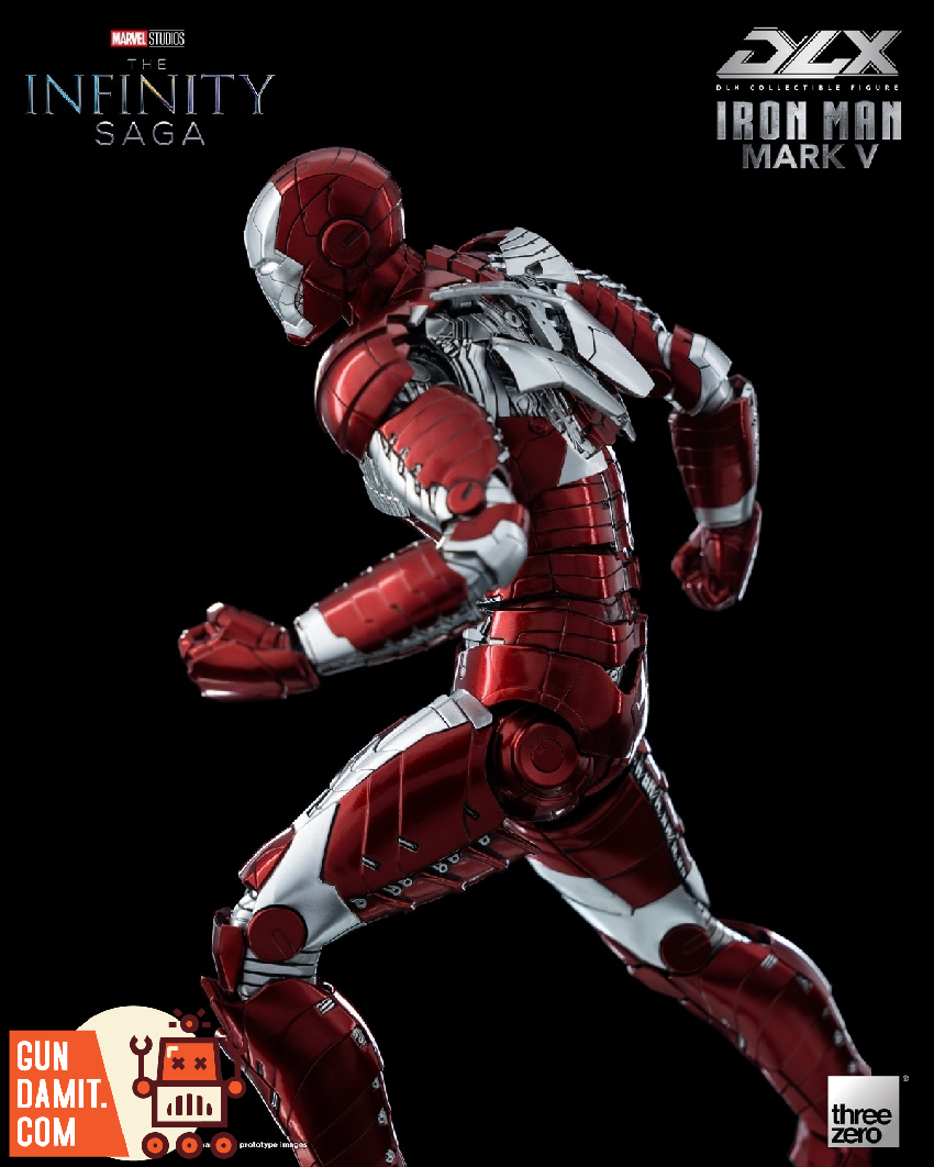 Threezero Marvel Studios The Infinity Saga DLX Iron Man Mark 5