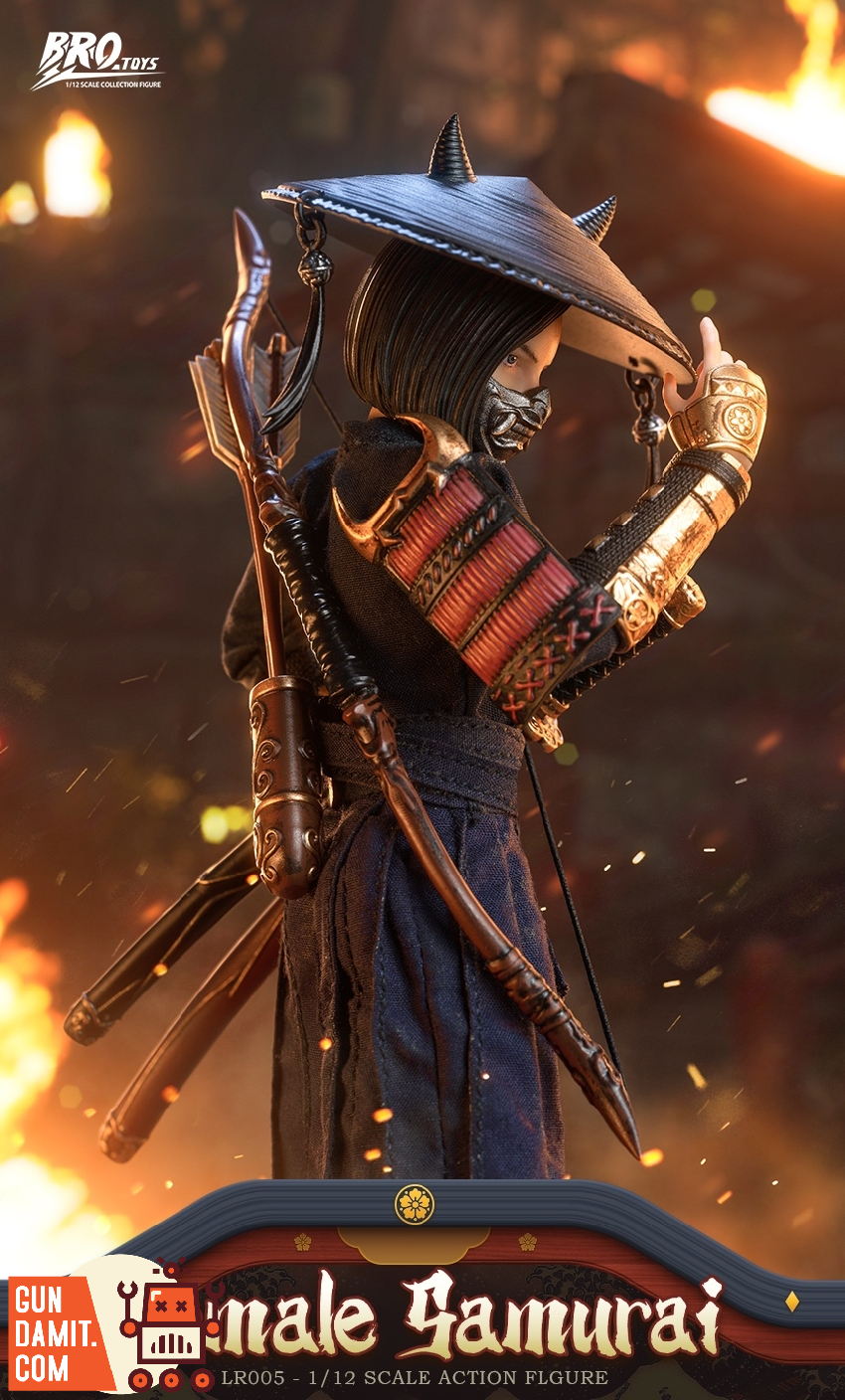 BROtoys『女性侍』1/12スケール アクションフィギュア
