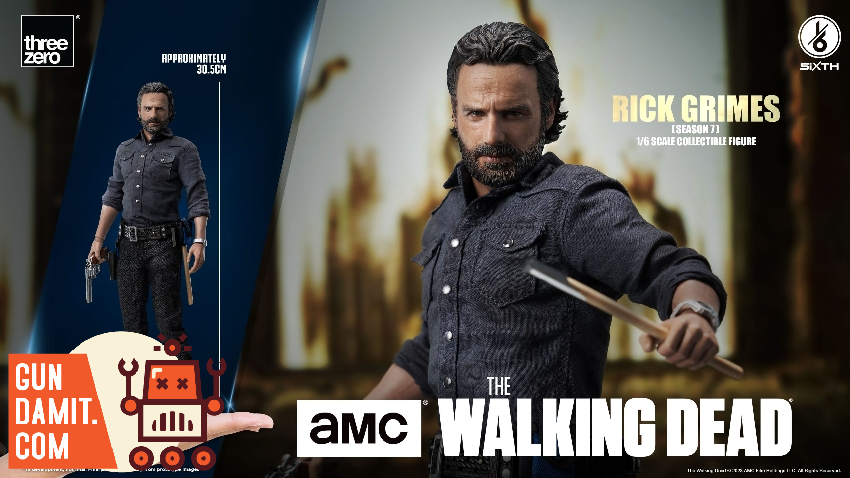 Threezero 1/6 3Z05900W0 The Walking Dead Rick Grimes Season