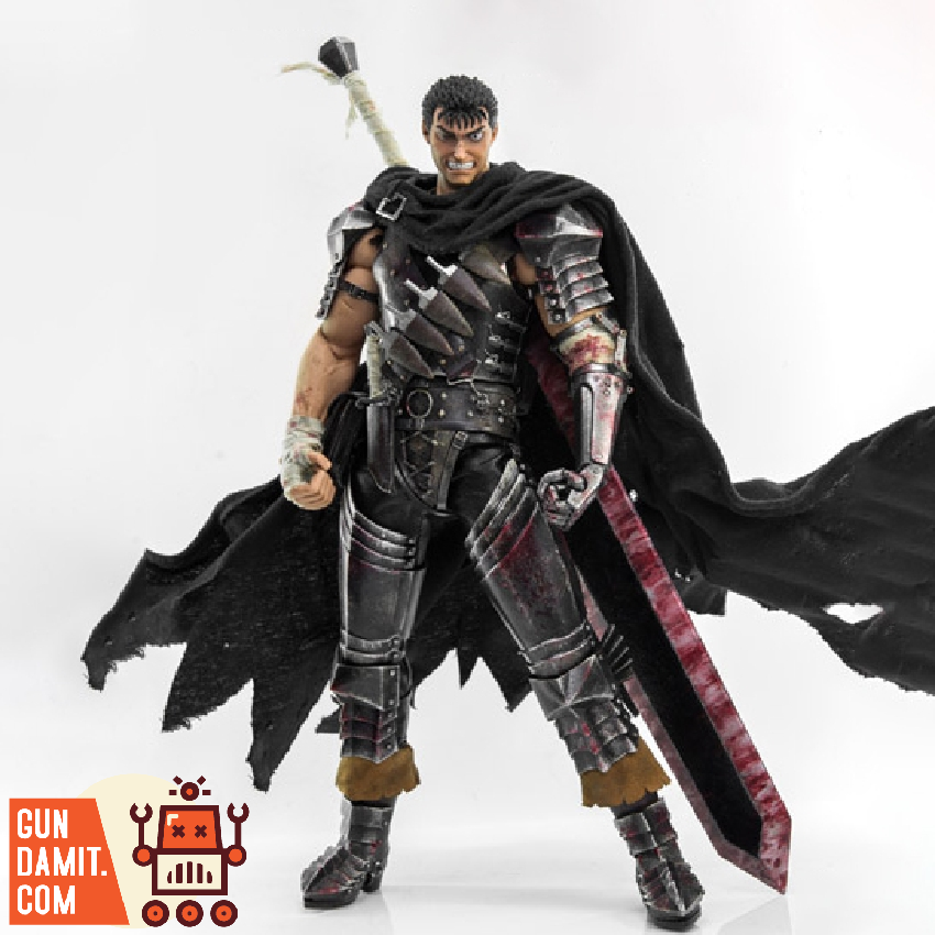 Threezero 1/6 Berserk 3Z06750W0 Black Swordsman Guts - GunDamit Store