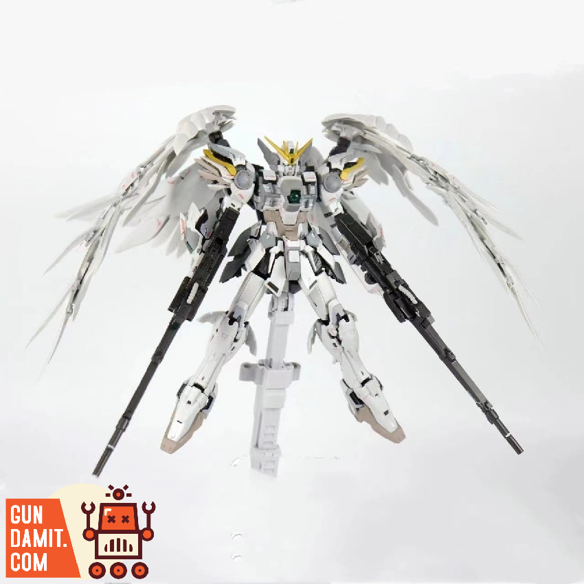 Daban 1/100 8827 Wing Gundam Snow White Prelude MG Kit | GunDamit.com