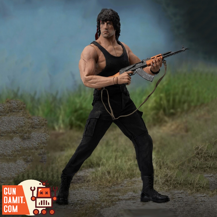 Threezero 1/6 John Rambo 3Z03280W0 Rambo: First Blood Part II