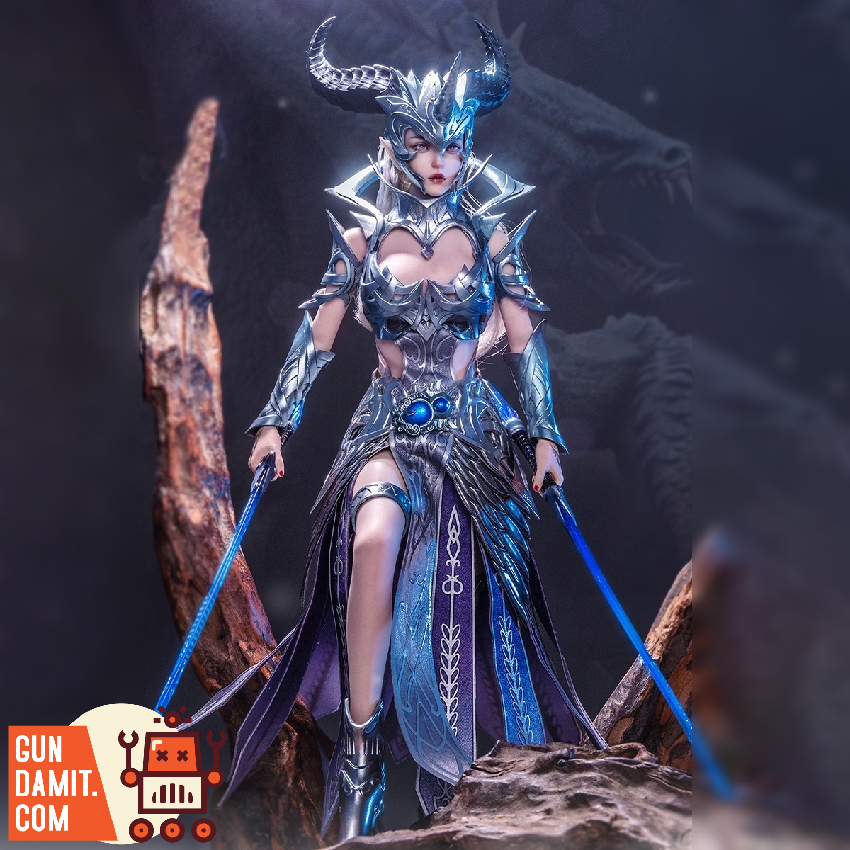 War Story 1/6 WS019A Dragon Princess Silver Dragon Anastasia