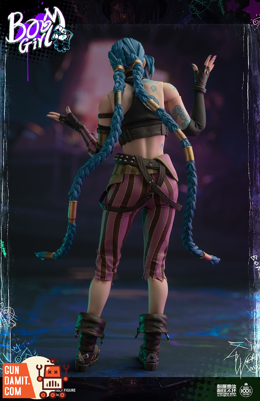 ARCANE Jinx フィギュア Arcane Champion Jinx 1/7 Scale Statue | Riot Games Store