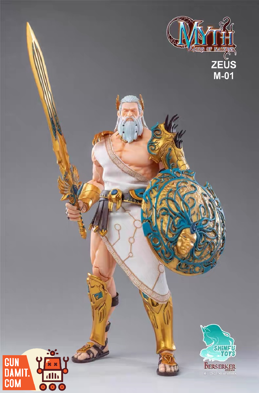 & Berserker Studios 1/12 M-01 Myth Gods of Nations Zeus | GunDamit.com