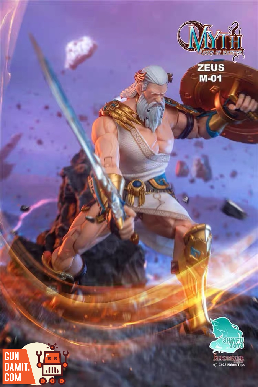 Greek Beasts and Heroes 全12巻セット Shinfu Toys & Berserker Studios 1/12 M-01 Myth Gods of