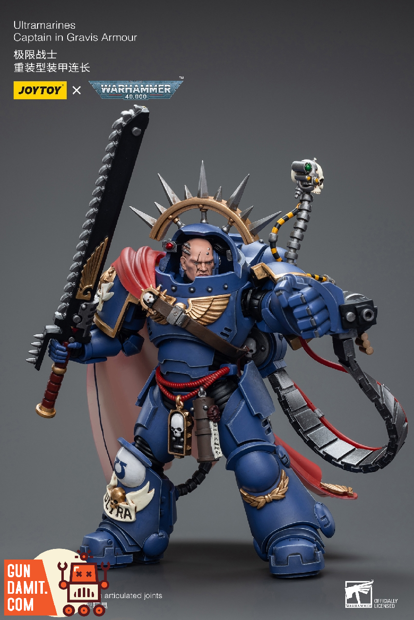 JOYTOY JT7745 40 K 1/18 Action Figure, giocattolo oltremare Capitano in Gravis Armour, set modello da 4 pollici, regalo per appassionati di action figure e collezionisti (MSS-7745