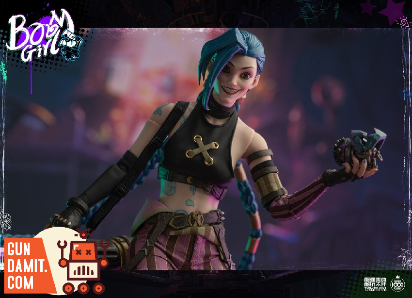 Onetoys 1/6 Arcane: League of Legends Jinx Deluxe Version