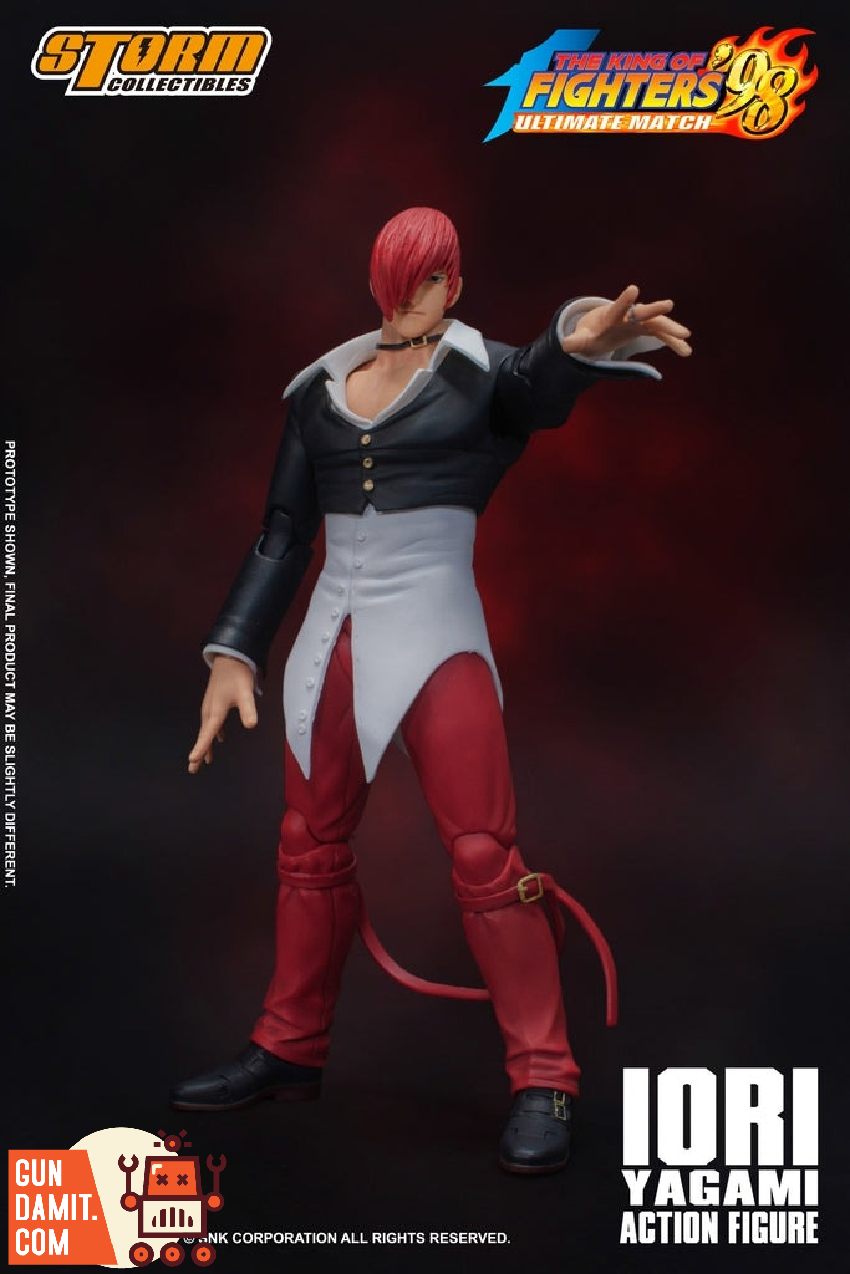 Storm Toys 1/12 the King of Fighters '98 SKKF-03 Iori Yagami