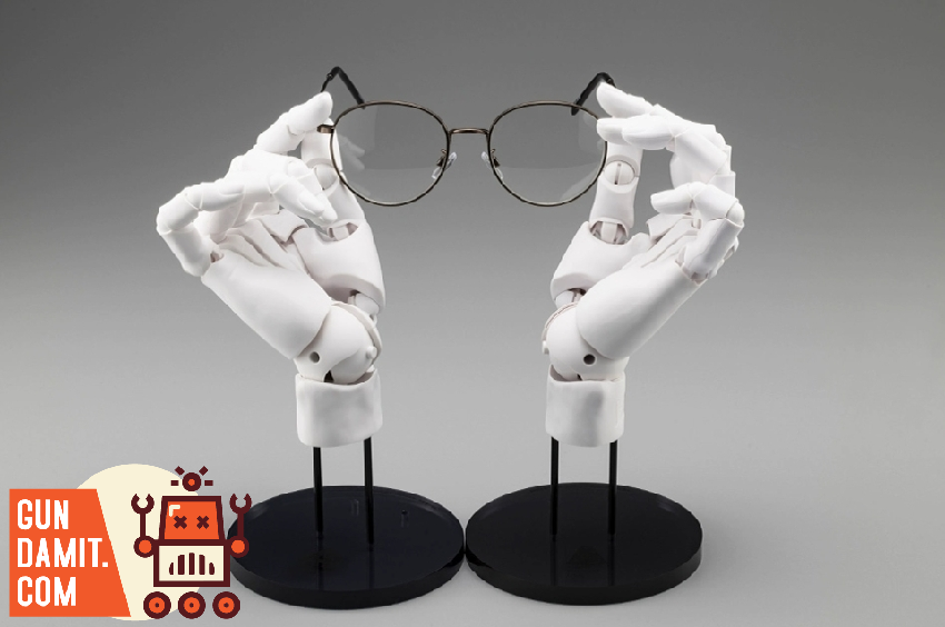 Kotobukiya AT003 Artist Support Item Left Hand Model Grey
