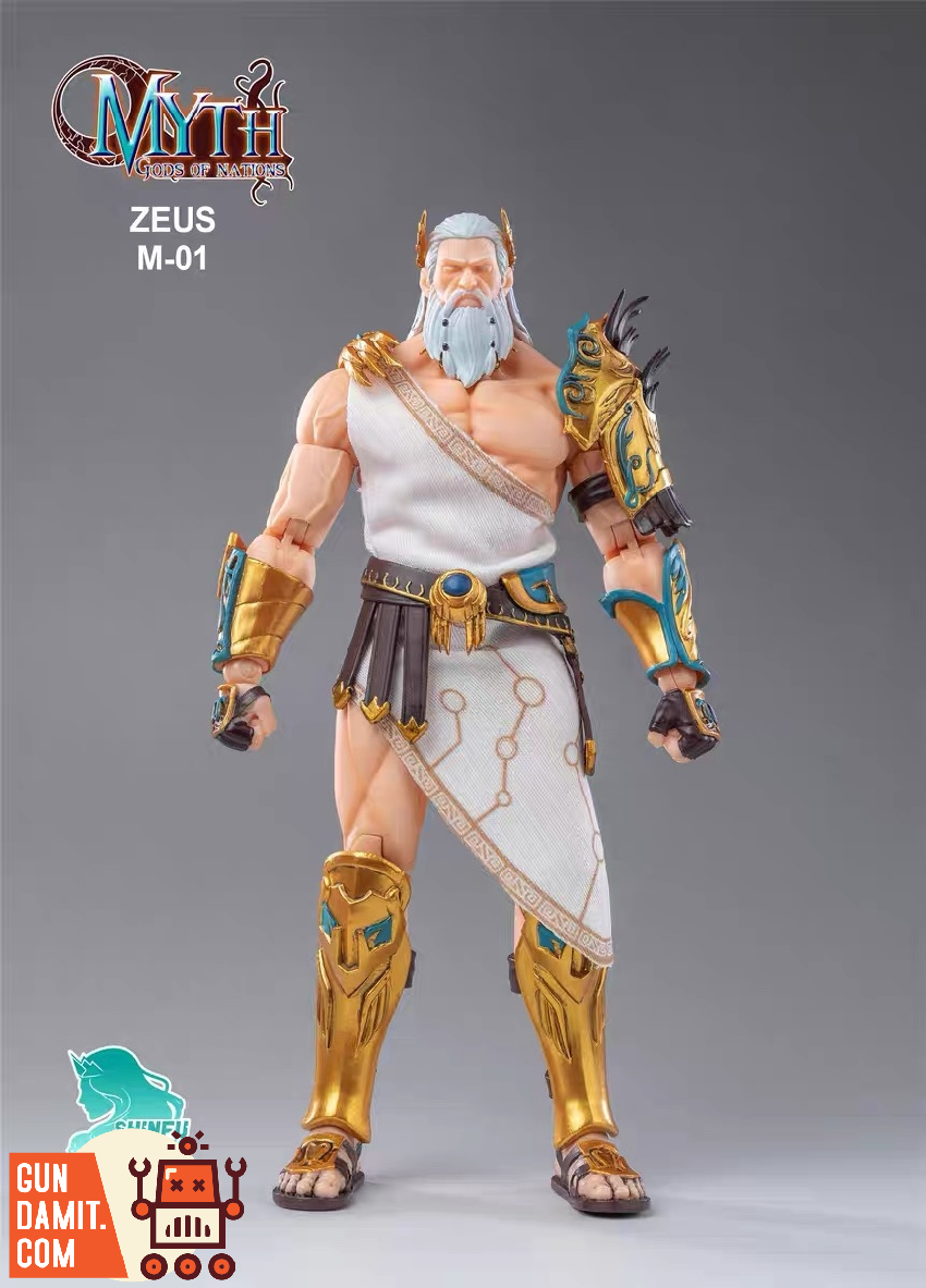 Shinfu Toys & Berserker Studios 1/12 M-01 Myth Gods of