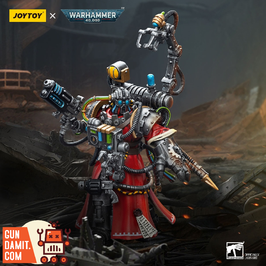 JoyToy Source 1/18 Warhammer 40K Adeptus Mechanicus Cybernetica Datasmith