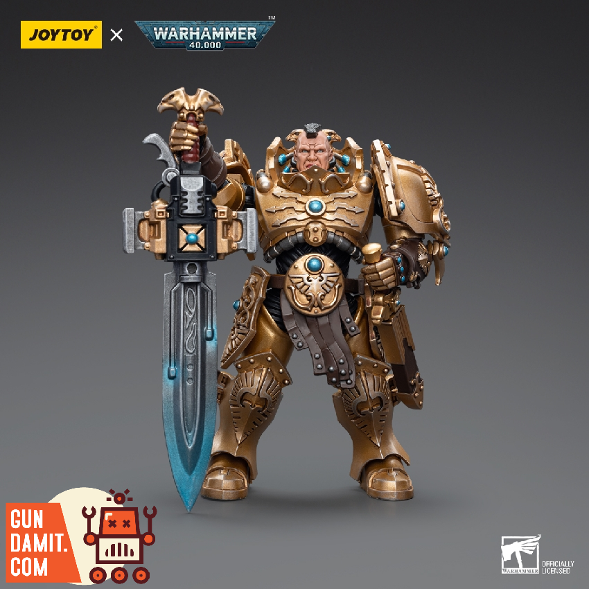 JoyToy Source 1/18 Warhammer 40K Adeptus Custodes Custodian Guard w/ Sentinel Blade