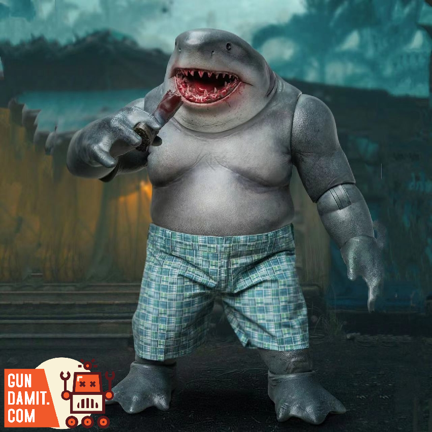 G-PREST フィギュア　SHARK UNIT-01 シャークユニット01 Red Star Toys 1/6 RS-0001 King Shark The Shark Chief | GunDamit.com