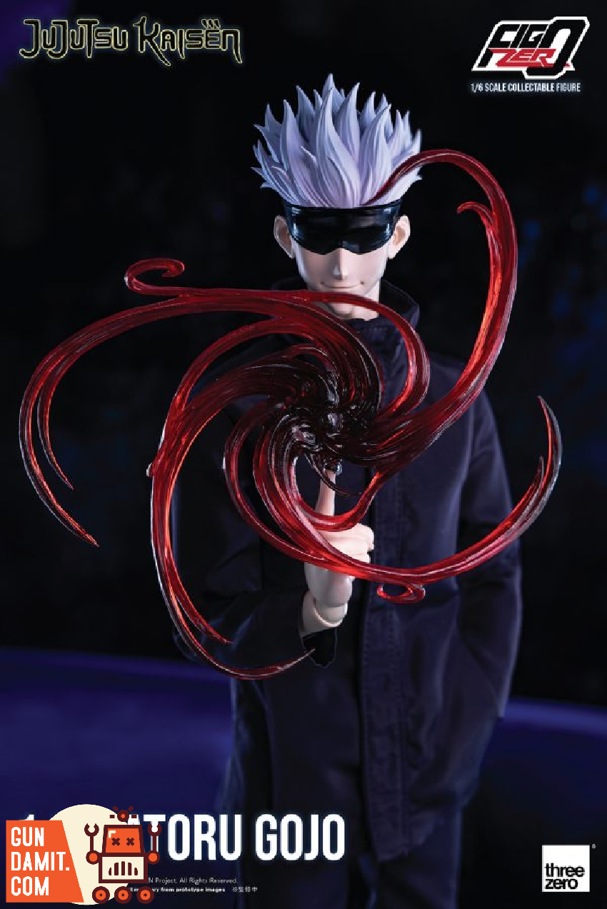 テレビ satoru Threezero 1/6 FigZero Jujutsu Kaisen Satoru Gojo - GunDamit Store