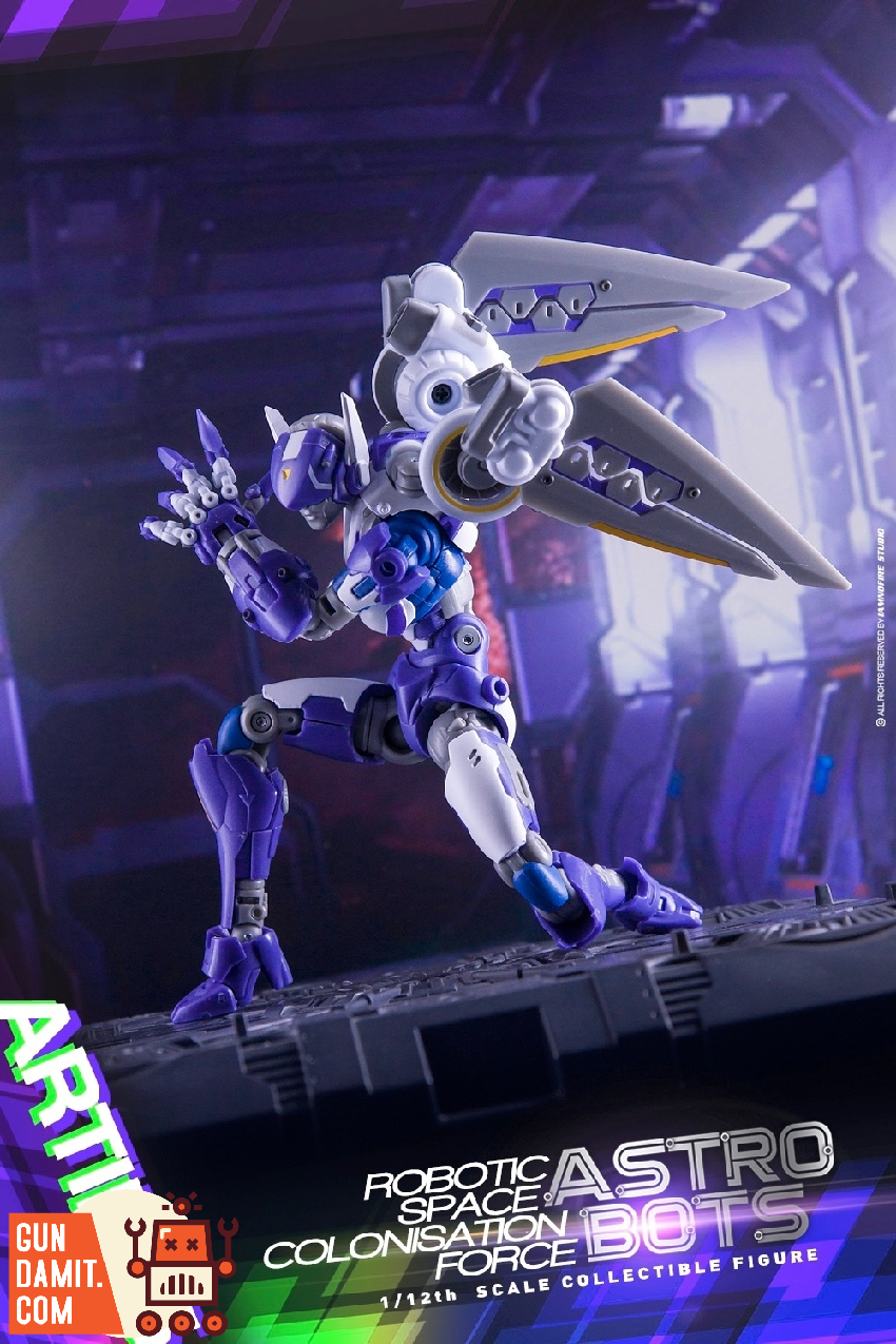 アルテミス関連AX以下3コンセット Toy Notch Astrobots 1/12 A-05 Artimis Action Figure | GunDamit.com