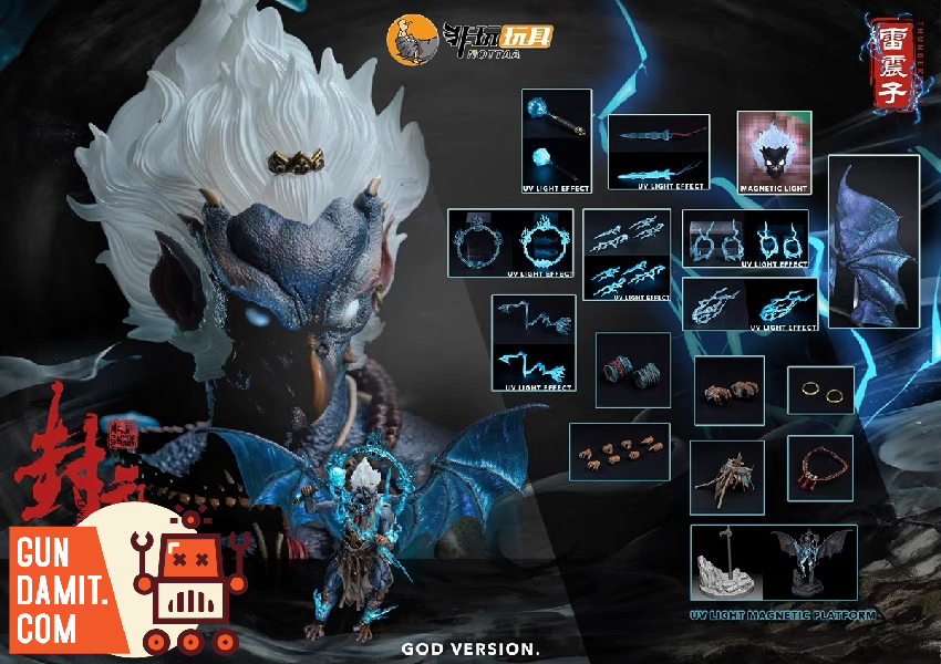 Nottaa 1/12 Enveloped Yaomo Series Leizhenzi God Version