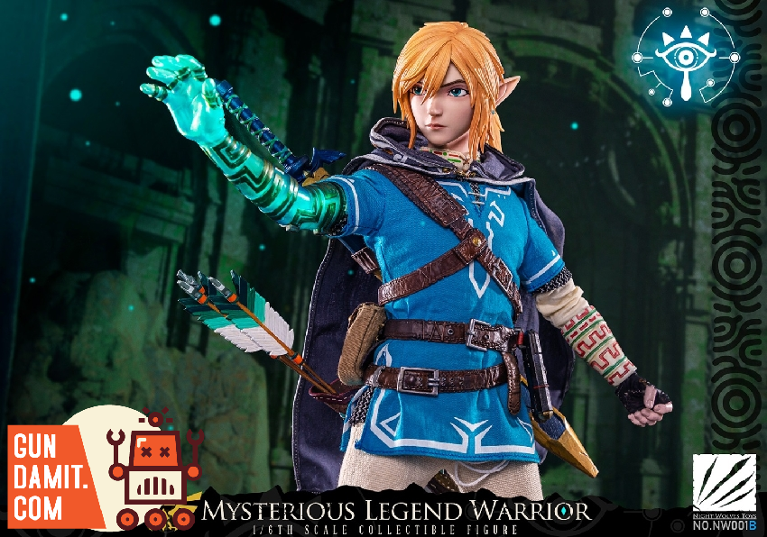 Night Wolves Toys 1/6 NW001B Mysterious Legend Warrior Deluxe