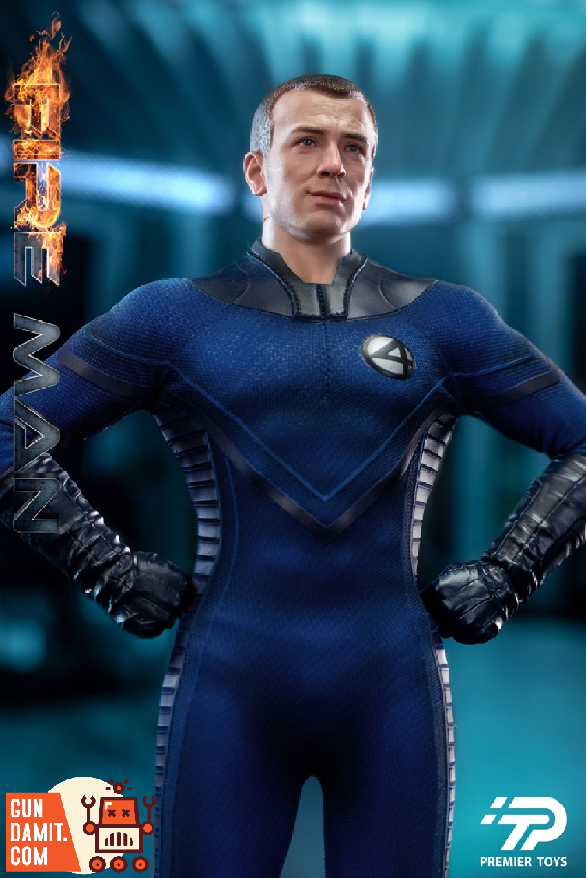 Premier Toys 1/6 PT0010 Fantastic Four Human Torch | GunDamit.com