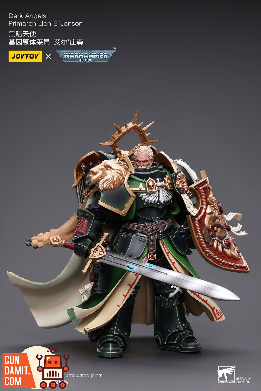 JoyToy Source 1/18 Warhammer 40K Dark Angels Primarch Lion El