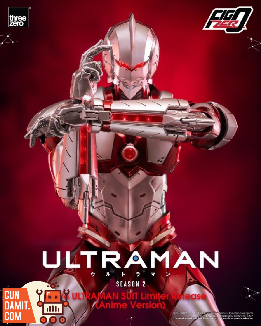 Threezero 1/6 FigZero Anime Ultraman Season 2 Ultraman | GunDamit.com