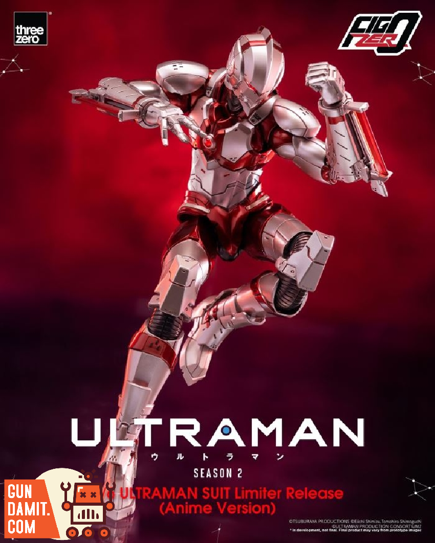 特撮 ULTRAMAN SUIT (Limiter Release) Threezero 1/6 FigZero Anime Ultraman Season 2 Ultraman | GunDamit.com