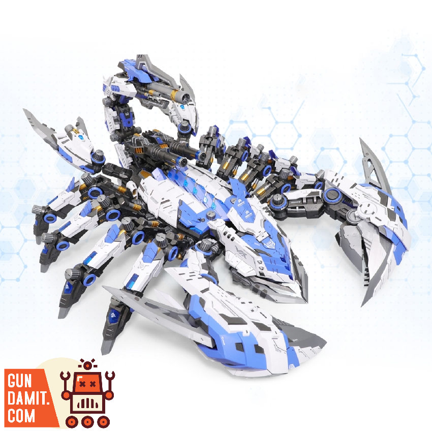 ZA Model 1/72 ZA04BW Death Stinger ZOIDS Model Kit Blue