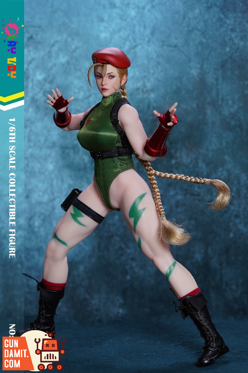 PLAY TOY 1/6 フィーメイル ファイター グリーン版 P020-A PLAY TOY 1/6 フィーメイル ファイター グリーン.Ver 未開封新品