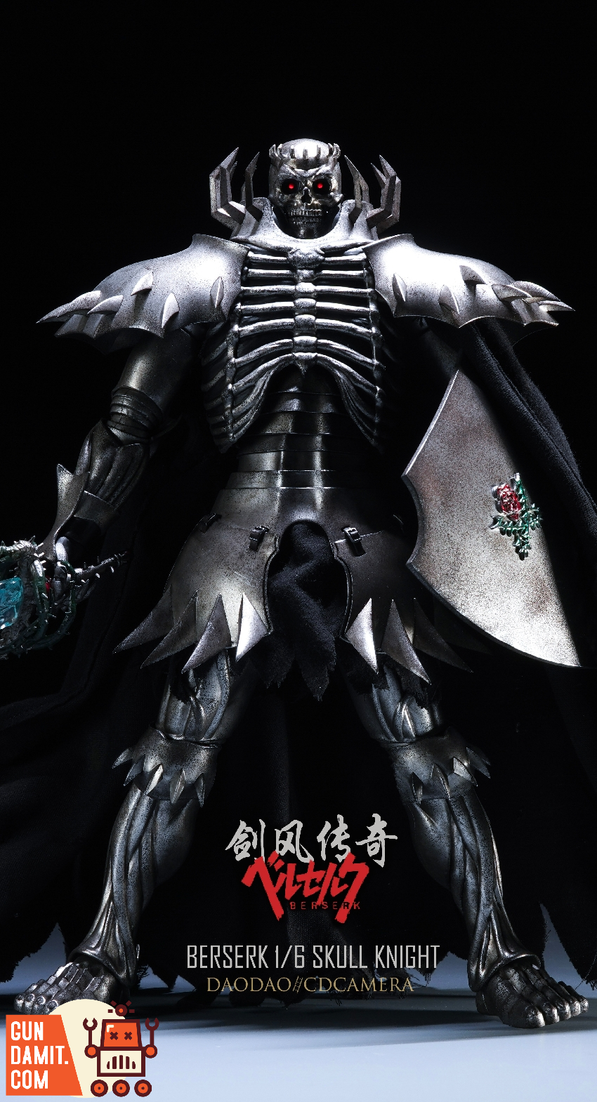 Threezero 1/6 Berserk Skull Knight Exclusive Figure | GunDamit.com