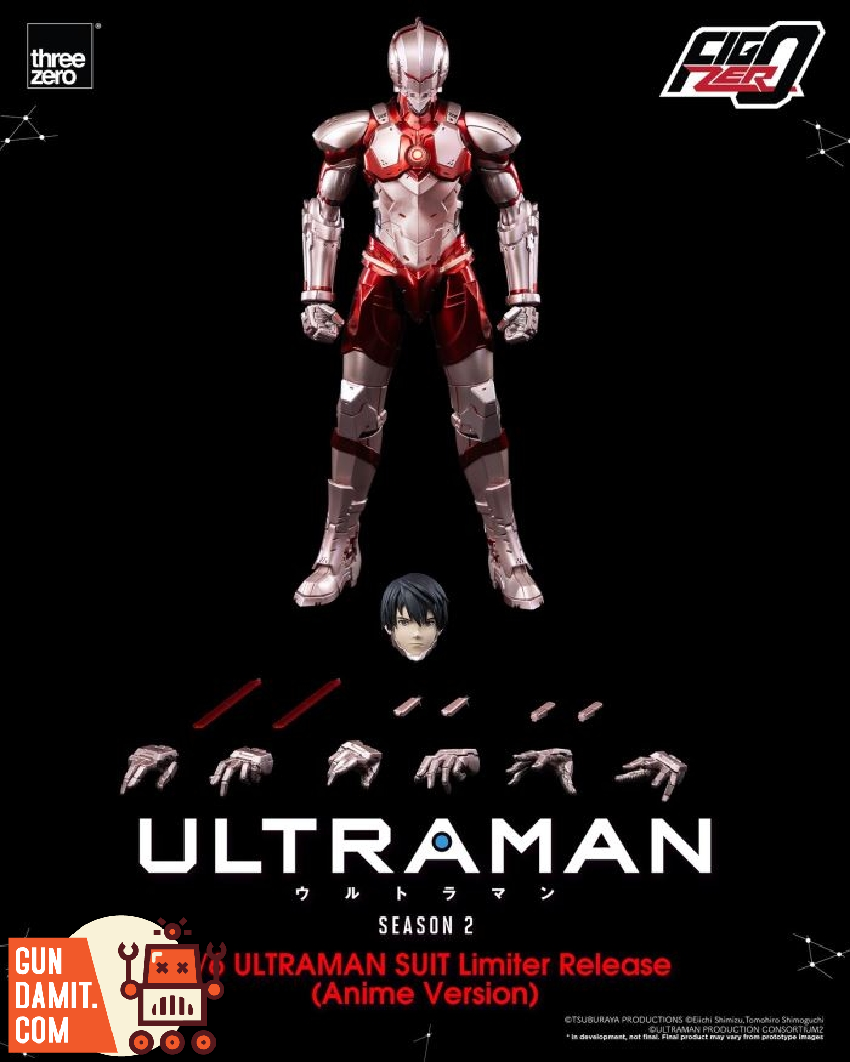 Threezero 1/6 FigZero Anime Ultraman Season 2 Ultraman | GunDamit.com