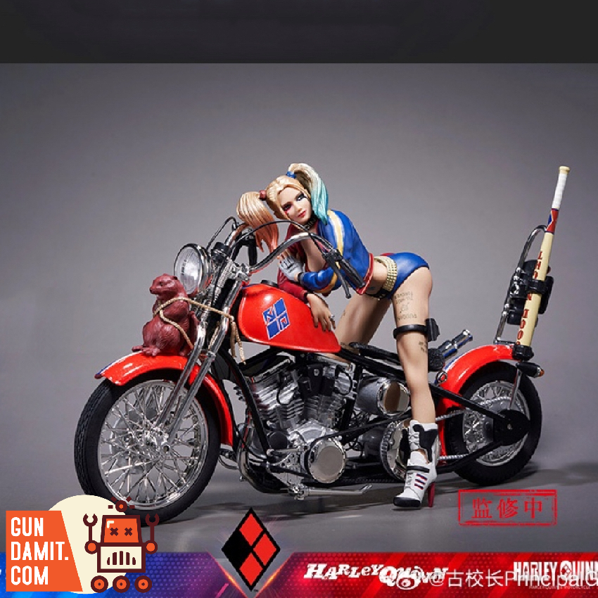 Principal Gu 1/10 EA1503S DC Vehicle Series Batman Harley Quinn & Motorcycle