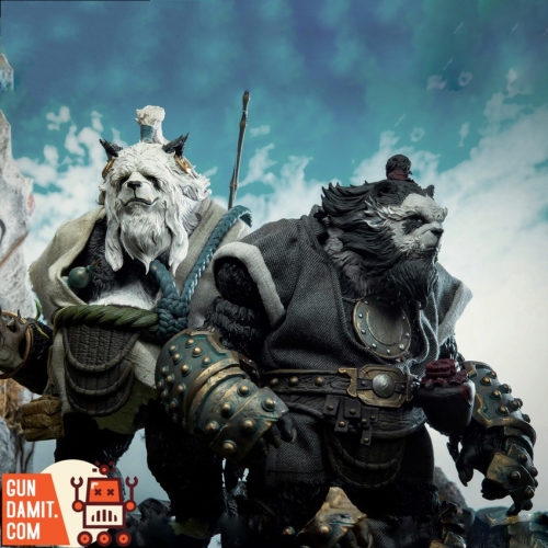 Maestro Union 1/12 パンダ 陰陽 アクションフィギュア Maestro Union 1/12 Furay Planet Series Panda Bro Yin & Yang Set of