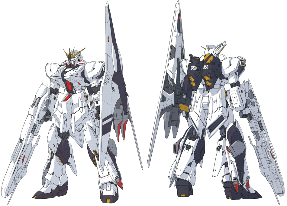 kaoru ページ SJL Model 1/100 Outer Armor HWS Version for MG RX-93 Nu