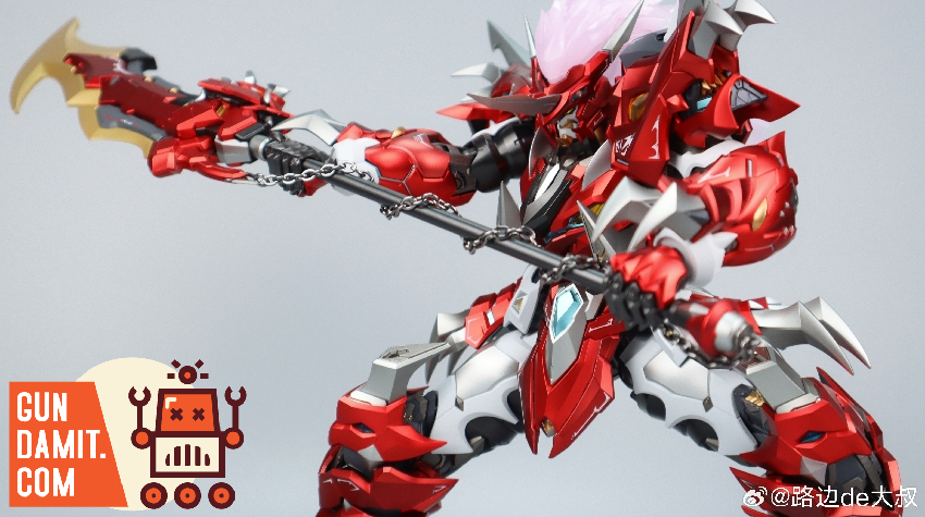 Moshow Toys X Series Kidou Sentai Iron Saga Asyura - Action