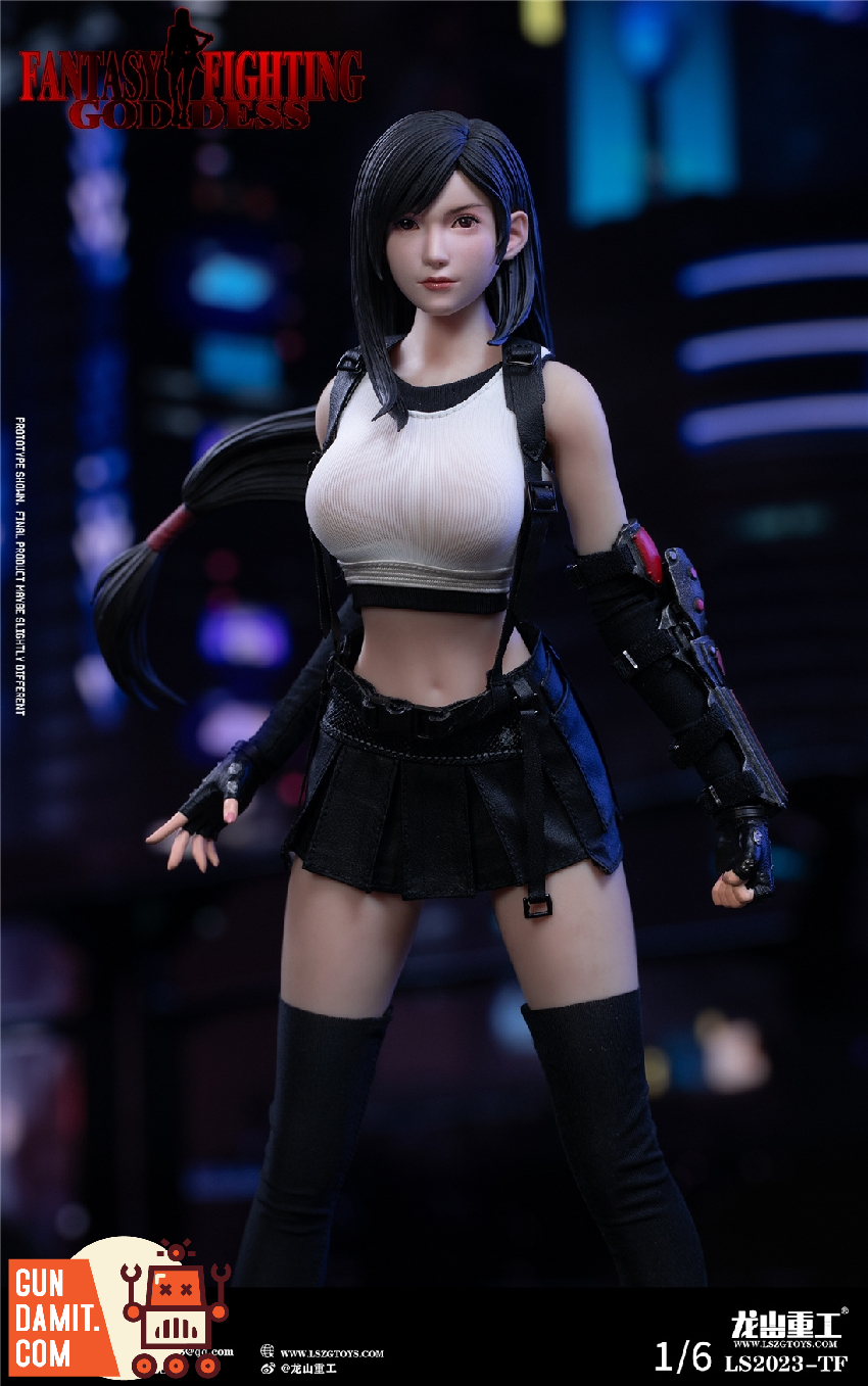 Tifa ティファ シームレス フィギュア ドール LS2023-TF 1/6 Longshan Heavy Industry 1/6 LS2023-TF Fantasy Goddess Tifa