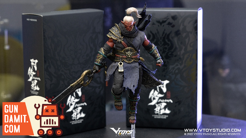 VToys 1/12 Asura Red Demon Action Figure | GunDamit.com
